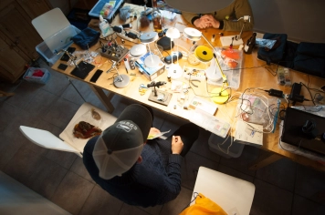 The construction site The construction site