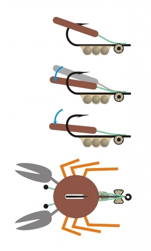 Gutoless crab principle Gutoless crab principle