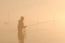 User submitted picture: Casting for silver in the...