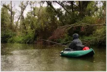 User submitted picture: flyfishing In the rain